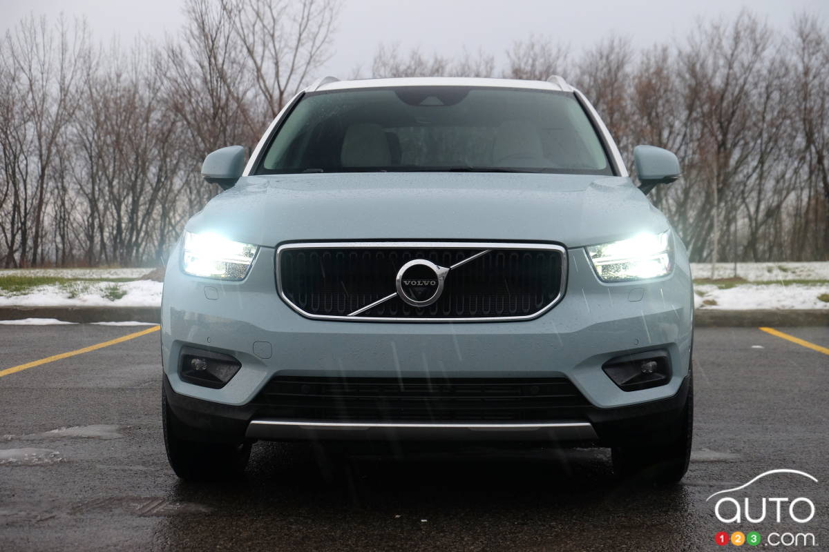 Volvo XC40, plein visage
